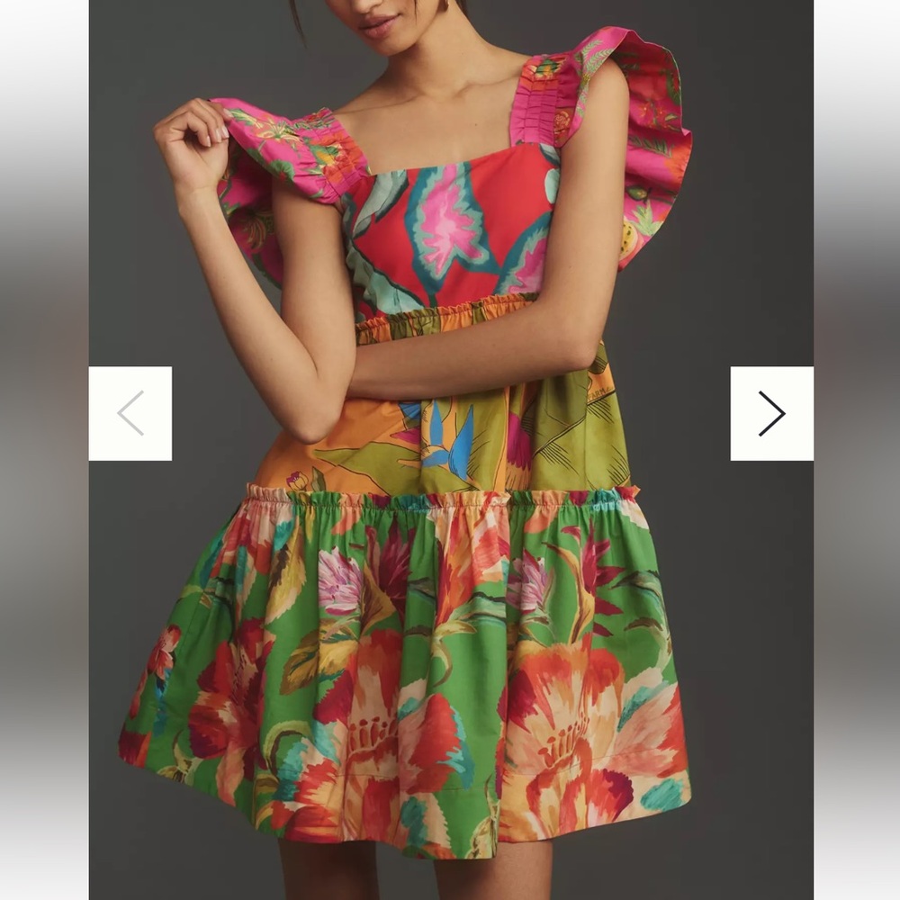 Vibrant Floral Maxi Dress